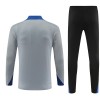 Sudadera De Entrenamiento Inter Milan Cremallera De Cuarto 2024-25 Gris - Hombre